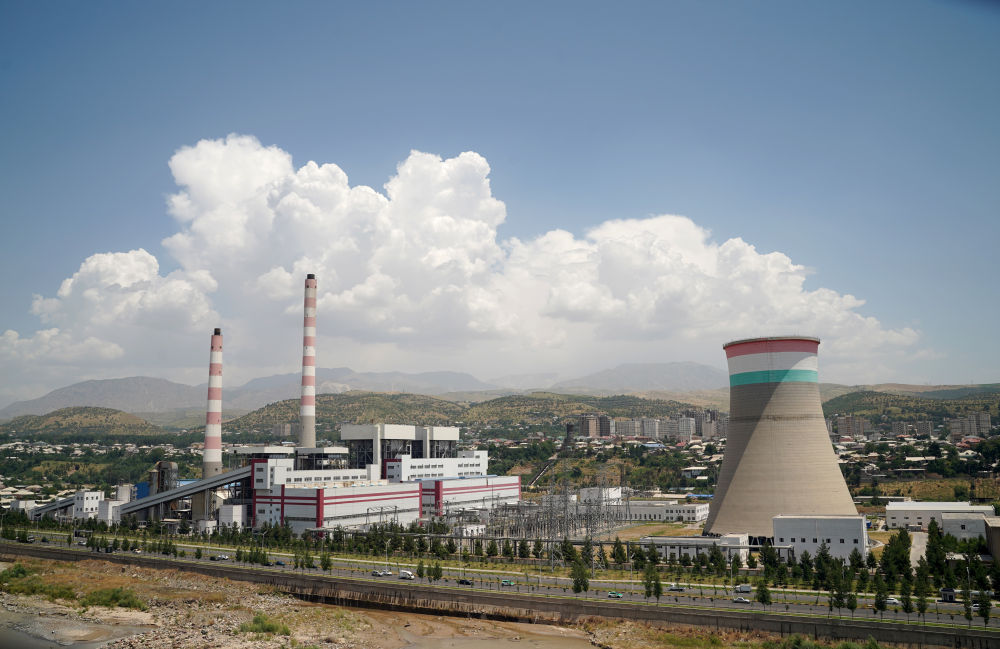 杜尚別2號熱電廠（2024年6月22日攝）。